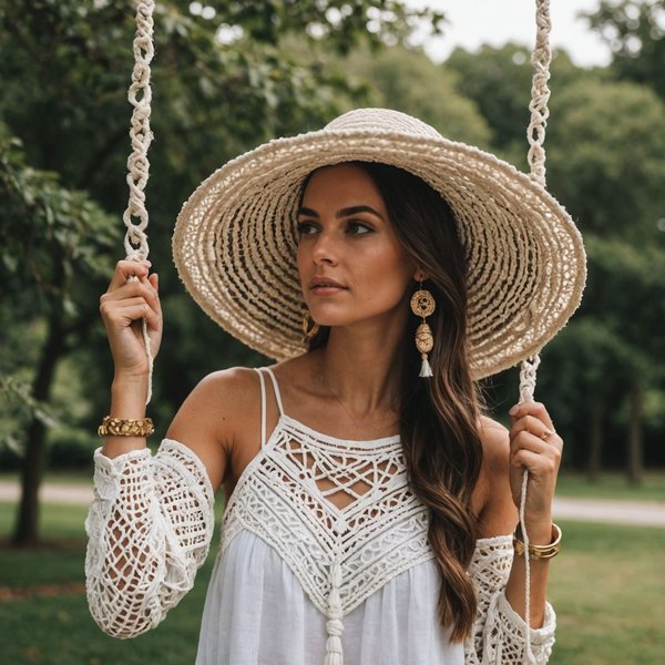 Quels conseils pour intégrer des accessoires en macramé dans une garde-robe estivale?